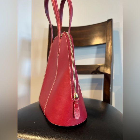 Vintage Lancel leather handbag - Picture 11 of 16